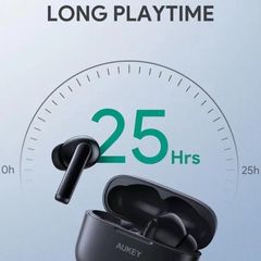 Tai nghe AUKEY EP-N6 Bluetooth 5.0 - Khử tiếng ồn, Âm thanh sống động, Thời gian sử dụng 25 giờ, Chống nước IPX5, Micro kép rõ ràng