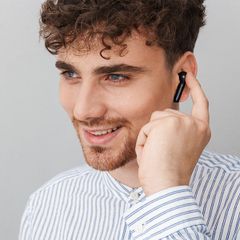 Tai Nghe Bluetooth Aukey EP-T21 Chống Nước IPX4 - Thiết Kế Nhỏ Gọn, Công Nghệ Âm Thanh Hiện Đại, Pin 30 Giờ Sử Dụng