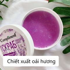 Tẩy Da Chết Body Compliment Cafe, Lavender, Cacao - Giúp Da Mịn Màng, Thơm Ngát, Chăm Sóc Da Tối Ưu