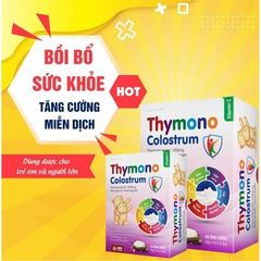 Thymono Colostrum - Tăng Cường Đề Kháng, Bổ Sung Dinh Dưỡng Từ Sữa Non Cho Trẻ Em và Người Lớn, Hỗ Trợ Sức Khỏe Tối Ưu