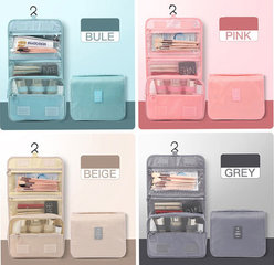 Túi Đựng Mỹ Phẩm Du Lịch Có Móc Treo Travelkit - Tiện Lợi Gọn Nhẹ, Nhiều Ngăn Cho Đồ Trang Điểm, Du Lịch Thoải Mái