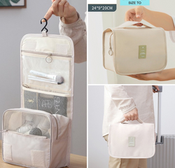 Túi Đựng Mỹ Phẩm Du Lịch Có Móc Treo Travelkit - Tiện Lợi Gọn Nhẹ, Nhiều Ngăn Cho Đồ Trang Điểm, Du Lịch Thoải Mái