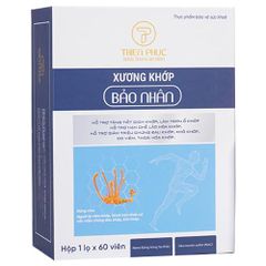 Viên uống Bảo Nhân hỗ trợ xương khớp - Bổ trợ sức khỏe xương khớp với Nano đông trùng hạ thảo, 60 viên, Thiên Phúc