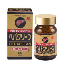 Viên Uống Hỗ Trợ Bổ Gan Ribeto Hepaclean - Tăng Cường Bảo Vệ Chức Năng Gan Từ Nhật Bản, Hộp 60 Viên