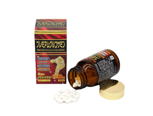 Viên uống Ribeto Premium Glucosamine hỗ trợ xương khớp - Ngăn ngừa thoái hóa, cải thiện sức khỏe xương khớp, 300 viên Nhật Bản