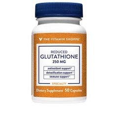 Viên Uống Trắng Da Glutathione Reduced 250mg - Hỗ Trợ Làm Trắng Và Dưỡng Da Tươi Sáng Từ The Vitamin Shoppe