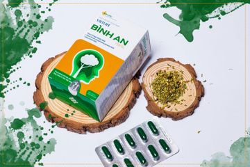 Viên uống Vietlife Bình An Nano - Bổ Não, Tăng Cường Trí Nhớ, Hỗ Trợ Lưu Thông Máu, Phục Hồi Sức Khỏe, Hộp 30 Viên