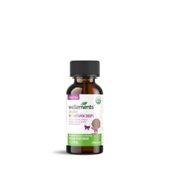 Giọt Vitamin Tổng Hợp Hữu Cơ Wellements Cho Bé Từ 2 Tháng - Hỗ Trợ Tăng Trưởng Và Phát Triển Khỏe Mạnh, USDA Organic 30ml
