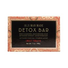Xà Phòng Toàn Thân Nam 18.21 Man Made Soap - Hương Sweet Tobacco & Absolute Mahogany, Sạch Da & Lưu Hương Lâu
