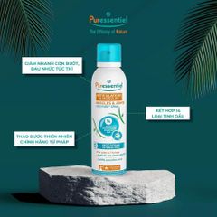 Xịt Giảm Đau Cơ và Khớp Puressentiel 150ml - Hỗ Trợ Làm Dịu và Giảm Đau Nhanh, Tinh Dầu Thiên Nhiên, Chất Lượng Pháp