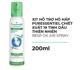 Xịt Hỗ Trợ Hô Hấp Puressentiel 200ml - Tinh Dầu Thiên Nhiên Giúp Giảm Ho, Khử Khuẩn Không Khí, Tăng Cường Miễn Dịch