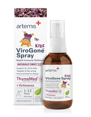 Xịt Họng Artemis Kids ViroGone Spray 50ml - Hỗ Trợ Tăng Đề Kháng Tự Nhiên Cho Trẻ 1-12 Tuổi, Chiết Xuất Thảo Mộc An Toàn