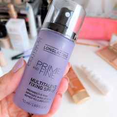 Xịt Khóa Nền Catrice Long Lasting Prime & Fine - Dưỡng Ẩm, Giữ Lớp Trang Điểm Bền Màu, Phun Sương Nhẹ Nhàng Cho Da Khỏe Mạnh