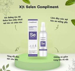 Xịt tóc Compliment SE Selen hỗ trợ mọc tóc và ngừa rụng