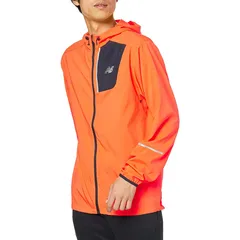 Áo khoác gió New Balance Men's Basic Woven Jacket Orange MJ73970-DME