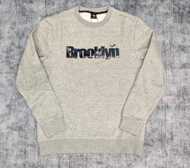 Áo lót nỉ Pony Brooklyn Sweatshirt Grey