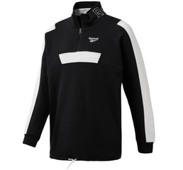Áo thể thao Reebok Vector Half Zip Jacket Black/White CE4993
