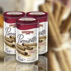 Bánh ốc quế Pepperidge Farm Wafers hộp thiếc 382g - Bánh giòn thơm ngon, món ăn vặt hoàn hảo, quà tặng dịp lễ Tết
