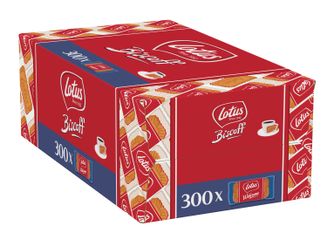 Bánh Quy Cao Cấp Lotus Biscoff Đức - Hộp 300 Chiếc Giòn Tan, Đậm Vị Cà Phê và Quế - Quà Tặng Tuyệt Vời cho Người Thân