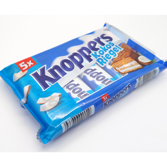 Bánh Socola Nhân Dừa Knoppers Kokos Riegel - Snack Ngon, Bổ Dưỡng Cho Ngày Dài Bận Rộn - 200g Kẹo Nguyên Chất