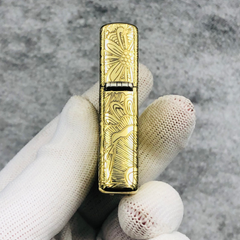 Bật Lửa Zippo 12 Con Giáp Năm Sửu - Trâu Chống Gió, Họa Tiết Khắc Chất Lượng, Quà Tặng Độc Đáo Cho Fan 12 Con Giáp