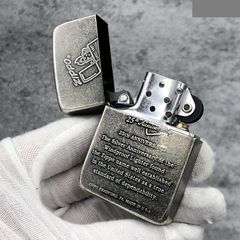 Bật Lửa Zippo 1941 Replica 25th Anniversary - Quà Tặng Lịch Sử Độc Đáo, Hàng Chính Hãng, Chất Liệu Đồng Thau Cao Cấp