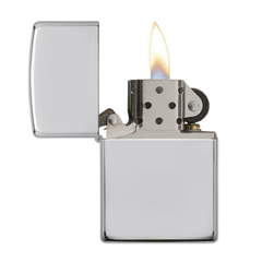 Bật Lửa Zippo 26 Armor Vỏ Bạc Nguyên Khối Mài Bóng - Sang Trọng, Tinh Tế, Lửa Tái Sử Dụng Chính Hãng