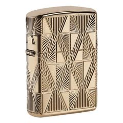 Bật Lửa Zippo 29671 Mạ Vàng Thiết Kế Kim Cương Sang Trọng - Quà Tặng Độc Đáo Cho Fan Hâm Mộ Zippo