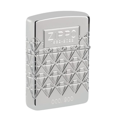 Bật Lửa Zippo 48461 Kỷ Niệm 90 Năm Bạc Nguyên Khối - Phiên Bản Giới Hạn Đẳng Cấp Quốc Tế 900 Chiếc