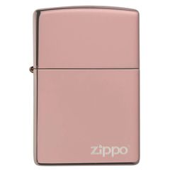 Bật Lửa Zippo 49190ZL Vàng Hồng Cao Cấp - Thiết Kế Sang Trọng với Logo Zippo, Bền Bỉ và Độc Đáo cho Người Sử Dụng Yêu Thích