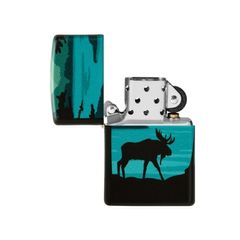 Bật Lửa Zippo 49481 Thiết Kế Nai Sừng Tấm - Bật Lửa Chống Gió Bằng Đồng Thau Nguyên Khối - Quà Tặng Sang Trọng Cho Người Yêu Thiên Nhiên