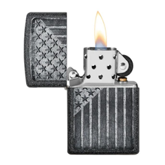 Bật Lửa Zippo 49485 Stars and Stripes - Thiết Kế Quốc Kỳ Mỹ Chống Gió, Sang Trọng và Đẳng Cấp Cho Quý Ông
