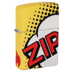 Bật Lửa Zippo 49533 Pop Art Design - Thiết Kế Cổ Điển Lấy Cảm Hứng Từ Phong Trào Nghệ Thuật Những Năm 50, Chất Liệu Đồng Thau Cao Cấp