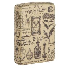 Bật Lửa Zippo 49803 Alchemy Design - Bật Lửa Chống Gió Đồng Thau Nguyên Khối, Thiết Kế Giả Kim Thuật Sang Trọng, Quà Tặng Độc Đáo