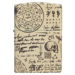 Bật Lửa Zippo 49803 Alchemy Design - Bật Lửa Chống Gió Đồng Thau Nguyên Khối, Thiết Kế Giả Kim Thuật Sang Trọng, Quà Tặng Độc Đáo