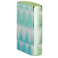 Bật lửa Zippo 49813 - Thiết kế hoa văn độc đáo, chống gió, có thể nạp lại, quà tặng hoàn hảo cho tín đồ sưu tầm.