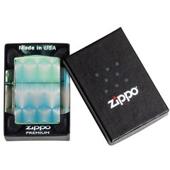Bật lửa Zippo 49813 - Thiết kế hoa văn độc đáo, chống gió, có thể nạp lại, quà tặng hoàn hảo cho tín đồ sưu tầm.