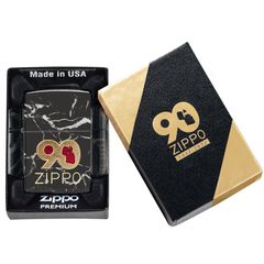 Bật Lửa Zippo Kỷ Niệm 90 Năm - Mẫu Commemorative 49864 Sang Trọng Cho Người Sưu Tập và Quà Tặng Fan Zippo