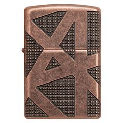 Bật Lửa Zippo Armor Geometric 360 Design 49036 Cao Cấp - Ngọn Lửa Ổn Định, Thiết Kế Trừu Tượng Độc Đáo, Quà Tặng Cho Người Yêu Thích