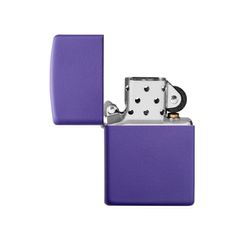 Bật Lửa Zippo Classic 237 Purple Matte - Bật Lửa Chống Gió Sang Trọng và Bền Bỉ cho Người Yêu Thích Phong Cách Thời Trang