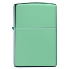 Bật Lửa Zippo Classic 28129 High Polish Green - Bật Lửa Chống Gió, Đồng Thau, Thiết Kế Sang Trọng, Quà Tặng Thú Vị