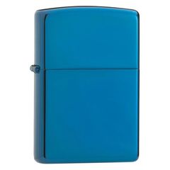 Bật Lửa Zippo Classic High Polish Blue 20446 - Bật Lửa Mạ Chrome Xanh Sapphire Sang Trọng, Thiết Kế Tinh Tế, Quà Tặng Độc Đáo