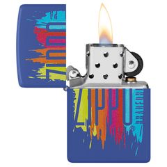 Bật Lửa Zippo Classic Royal Blue Matte 48138 - Bật Lửa Chất Lượng Cao, Thiết Kế Sang Trọng, Phù Hợp Mọi Dịp