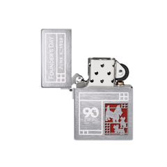 Bật Lửa Zippo Founder’s Day 2022 Limited 48167 - Bằng Đồng Thau Nguyên Khối, Khắc MultiCut 360 Độ, Quà Tặng Người Sưu Tầm
