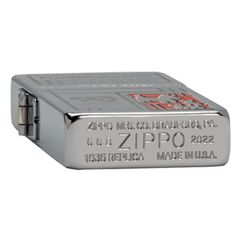Bật Lửa Zippo Founder’s Day 2022 Limited 48167 - Bằng Đồng Thau Nguyên Khối, Khắc MultiCut 360 Độ, Quà Tặng Người Sưu Tầm