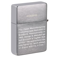 Bật Lửa Zippo Founder’s Day 2022 Limited 48167 - Bằng Đồng Thau Nguyên Khối, Khắc MultiCut 360 Độ, Quà Tặng Người Sưu Tầm