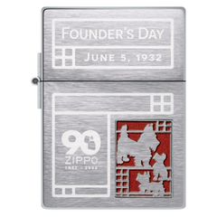 Bật Lửa Zippo Founder’s Day 2022 Limited 48167 - Bằng Đồng Thau Nguyên Khối, Khắc MultiCut 360 Độ, Quà Tặng Người Sưu Tầm