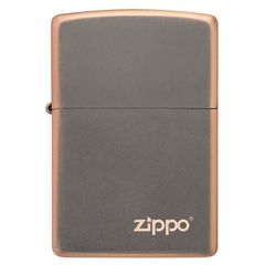 Bật Lửa Zippo Rustic Bronze Với Logo 49839ZL - Thiết Kế Độc Đáo, Sang Trọng, Tái Sử Dụng Trọn Đời, Quà Tặng Đặc Biệt