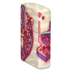Bật Lửa Zippo Trippy Design 49435 - Bật Lửa Thời Trang, Dễ Dùng với Thiết Kế Màu Sắc Nổi Bật, Tái Sử Dụng, Quà Tặng Độc Đáo