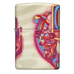 Bật Lửa Zippo Trippy Design 49435 - Bật Lửa Thời Trang, Dễ Dùng với Thiết Kế Màu Sắc Nổi Bật, Tái Sử Dụng, Quà Tặng Độc Đáo